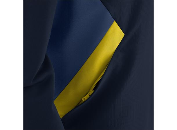 Tiamat Full Zip Hoody NAV/YEL 3XS Teknisk hettejakke - Unisex 