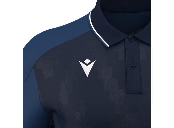 Echoes Polo INDIGO/NAVY 3XS Teknisk poloskjorte - Unisex 