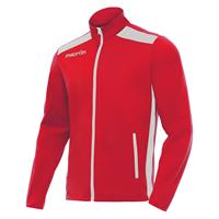 Nixi Full Zip Top RED/WHT M Overtrekksjakke